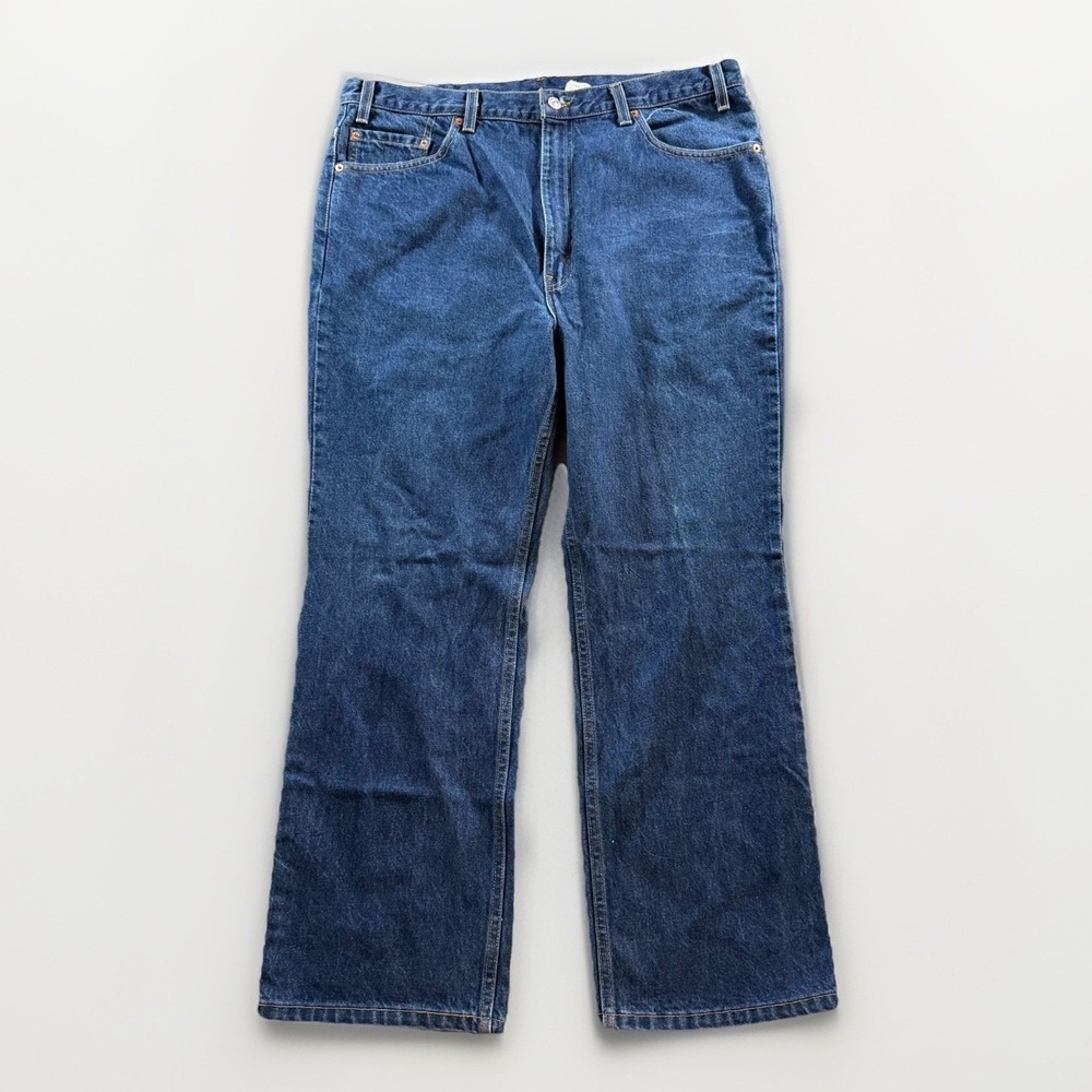 Vintage Levi's 517 Jeans Men's 40x30 (Fits 38x30) Blue Boot Cut 90s Made In‎ USA